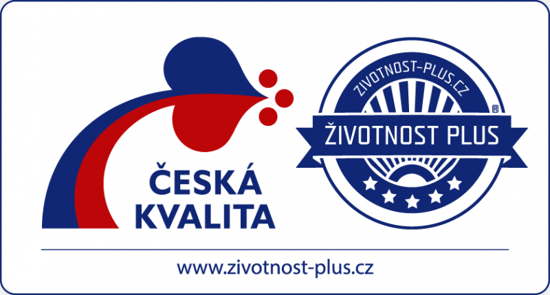 Značka Životnost PLUS, logo