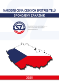 NÁRODNÍ CENA ČESKÝCH SPOTŘEBITELŮ SPOKOJENÝ ZÁKAZNÍK 2025